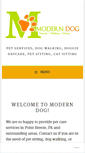 Mobile Screenshot of moderndogpgh.com